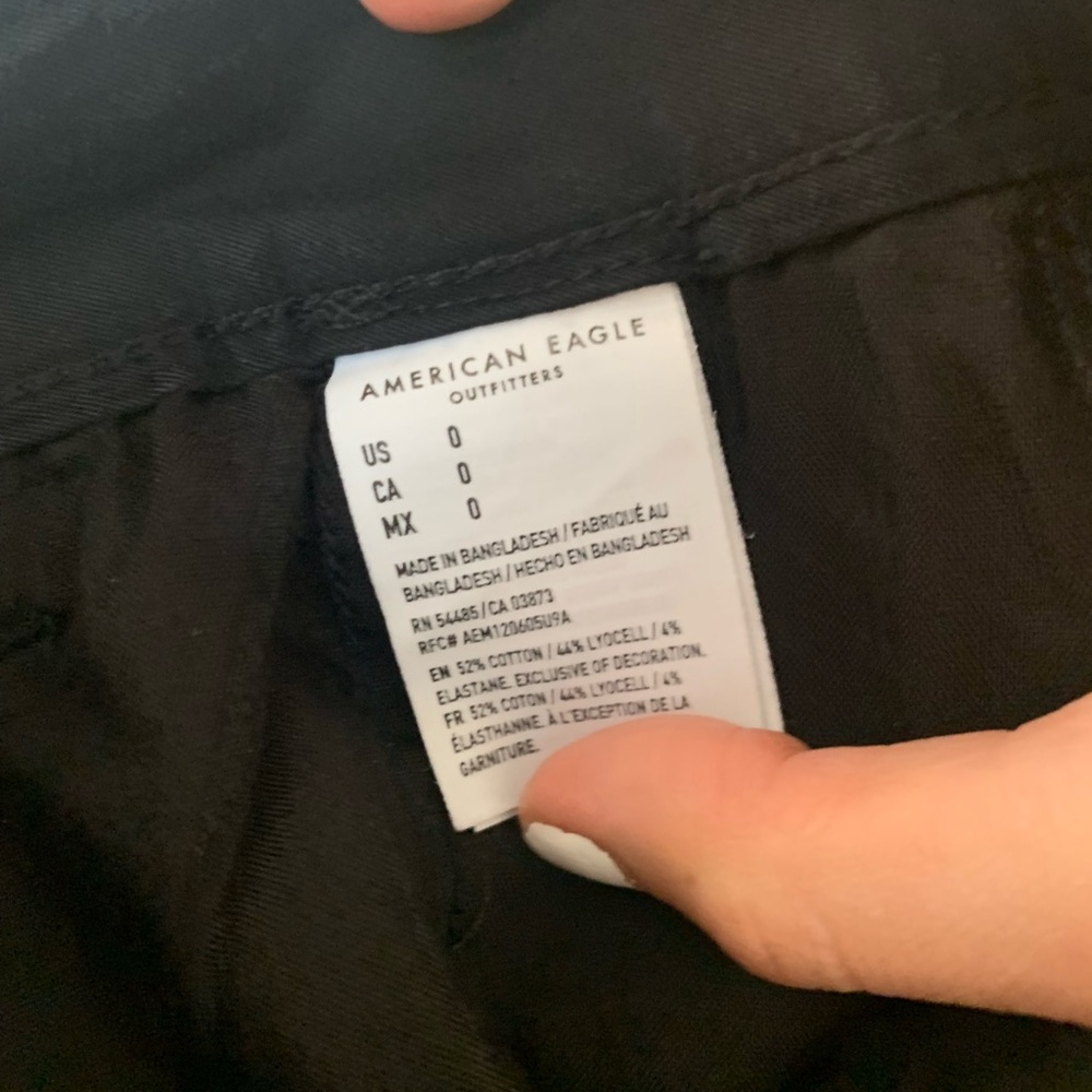 Black Womens Shorts - Size 0 - Picture 3 of 5